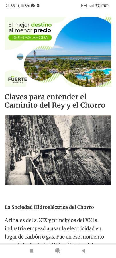 Alojamiento Alora Castillo Arabe Y Museo Екстериор снимка